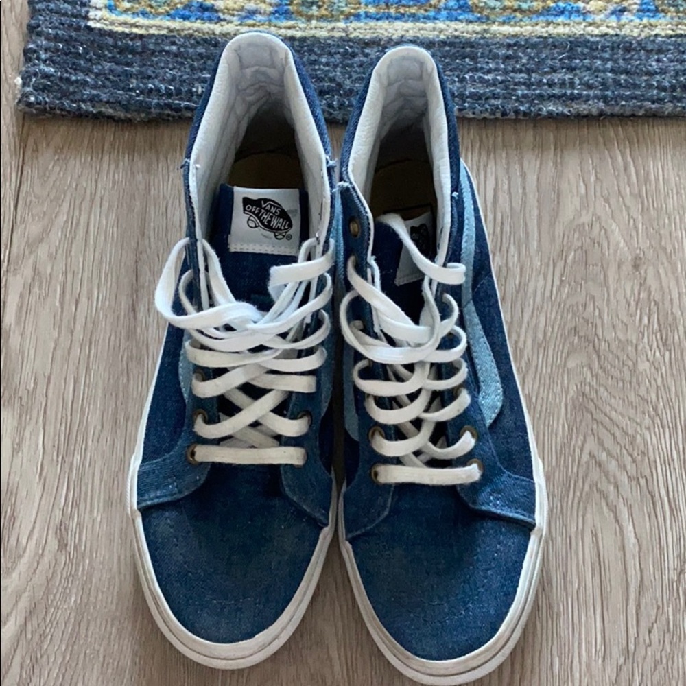 Vans denim sk8 hi